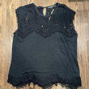 Generation Love linen and lace top
